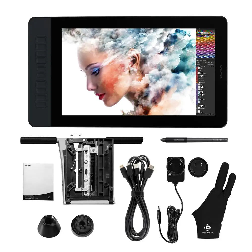 GAOMON PD1561 Graphics Tablet Monitor With IPS Display