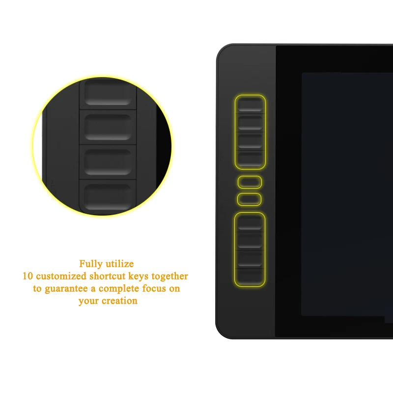 GAOMON PD1561 Graphics Tablet Monitor With IPS Display