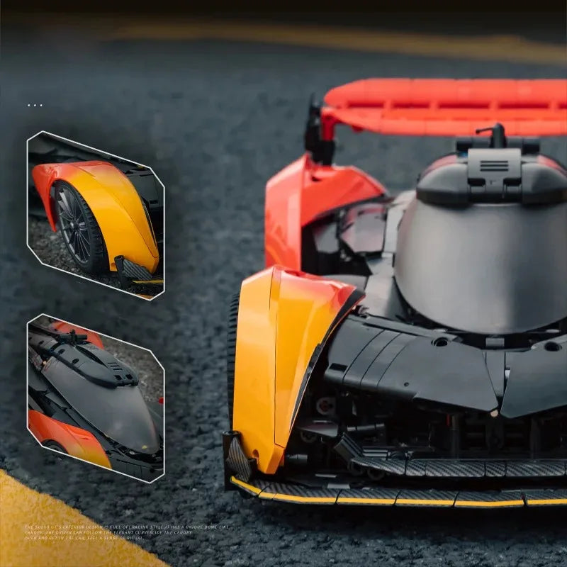 Concept Sports Car Building Blocks 2135 Piece Set Gifts