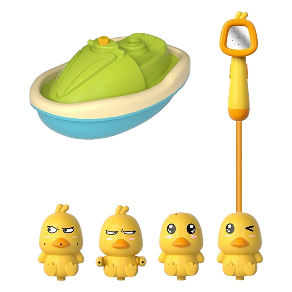 Hign Concerned Duck Bath Toys For Toddlers Water Spray Baby