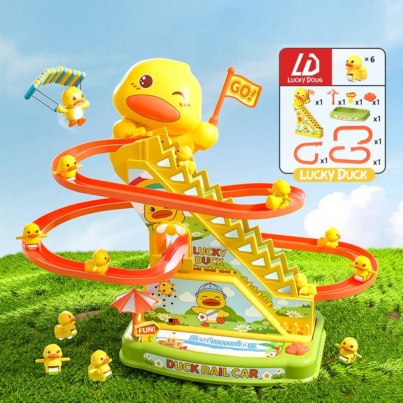 Guangdong CN Duck Climbing Toys Track Roller Coaster Gift