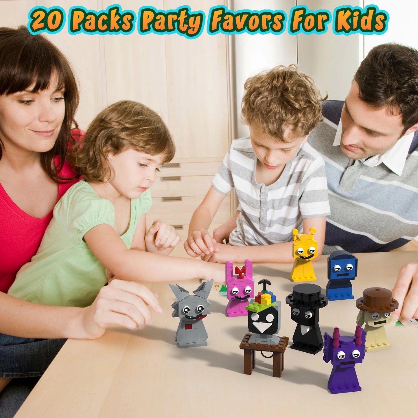TENHORSESC Sprunki 932 Building Set Compatible With Lego