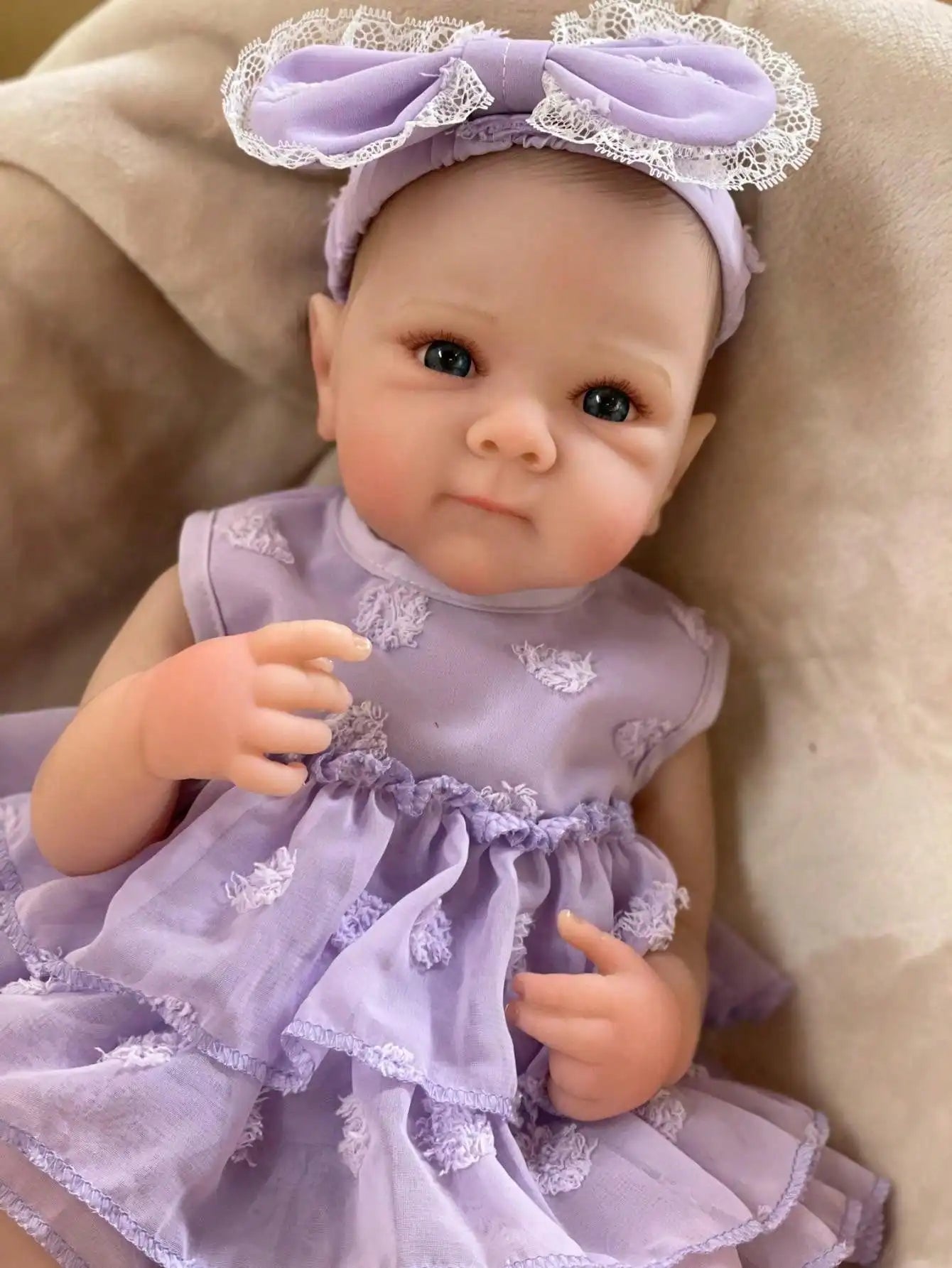 Saskia Lifelike Reborn Doll Bettie Girl Waterproof Baby