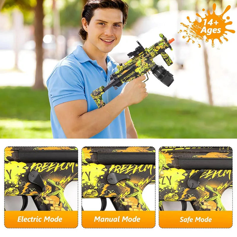 ZHENDUO Electric Gel Ball Blaster With Drum Dual Mode