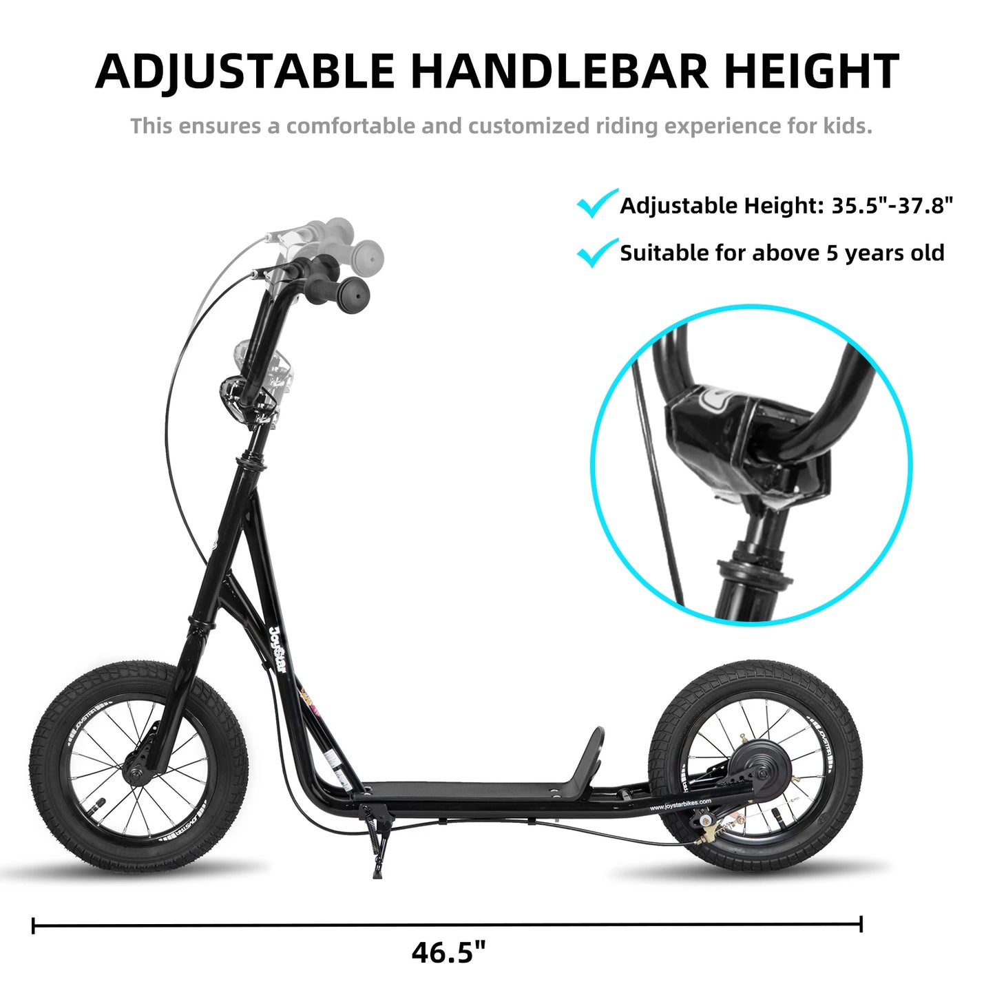 JOYSTAR Kick Scooter for Ages 5 to 9 with Handlebar