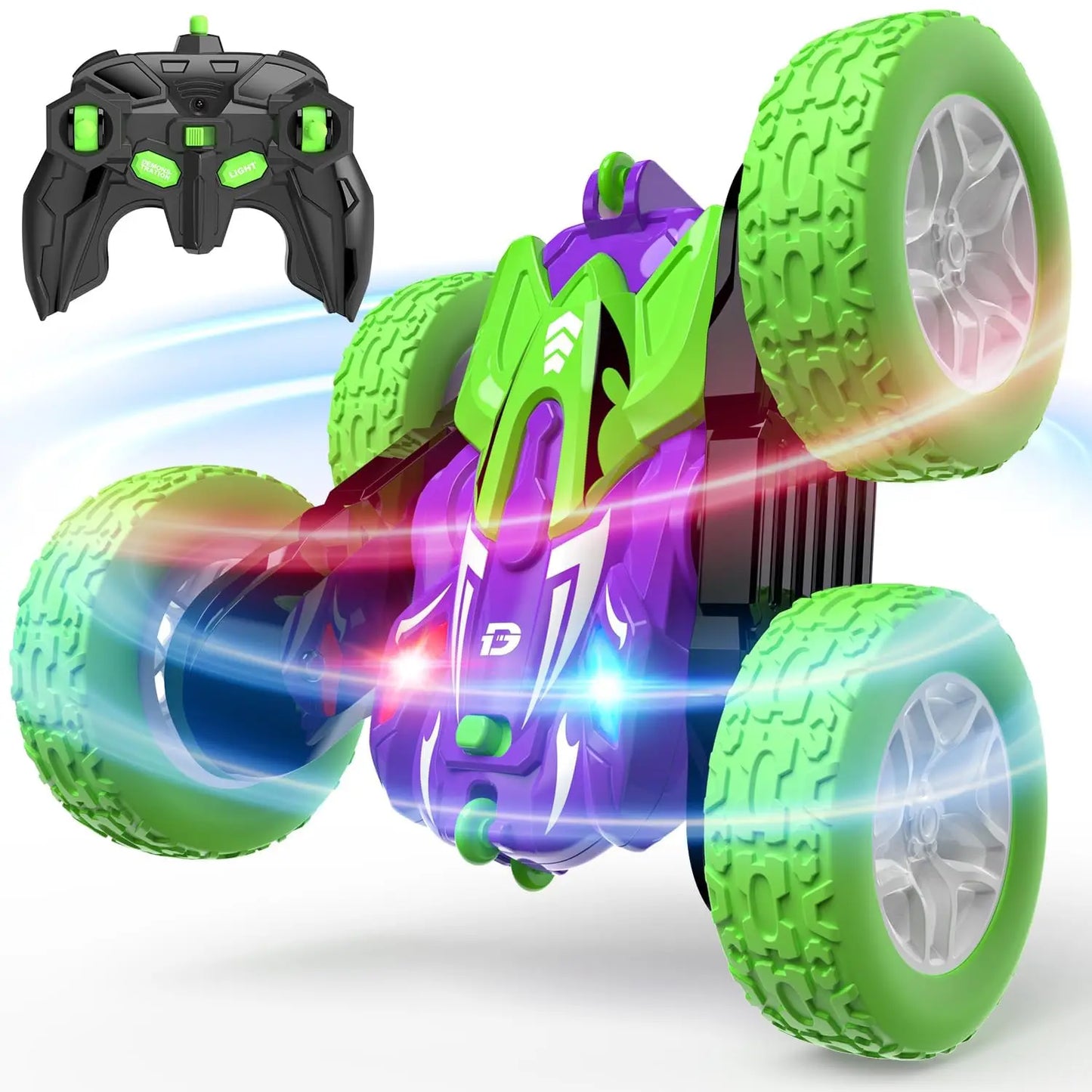 DEERC DE87 FourWheelDrive OffRoad RC Car StuntCrawler Toy