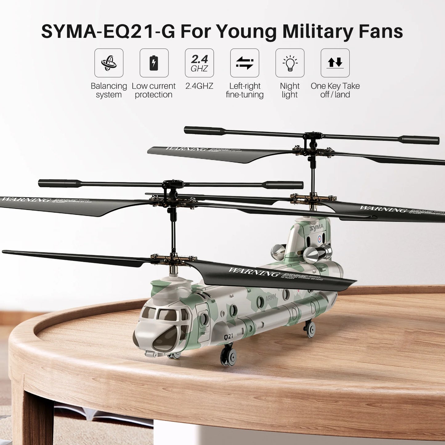 SYMA Q21 Remote Control Helicopter With Altitude Hold