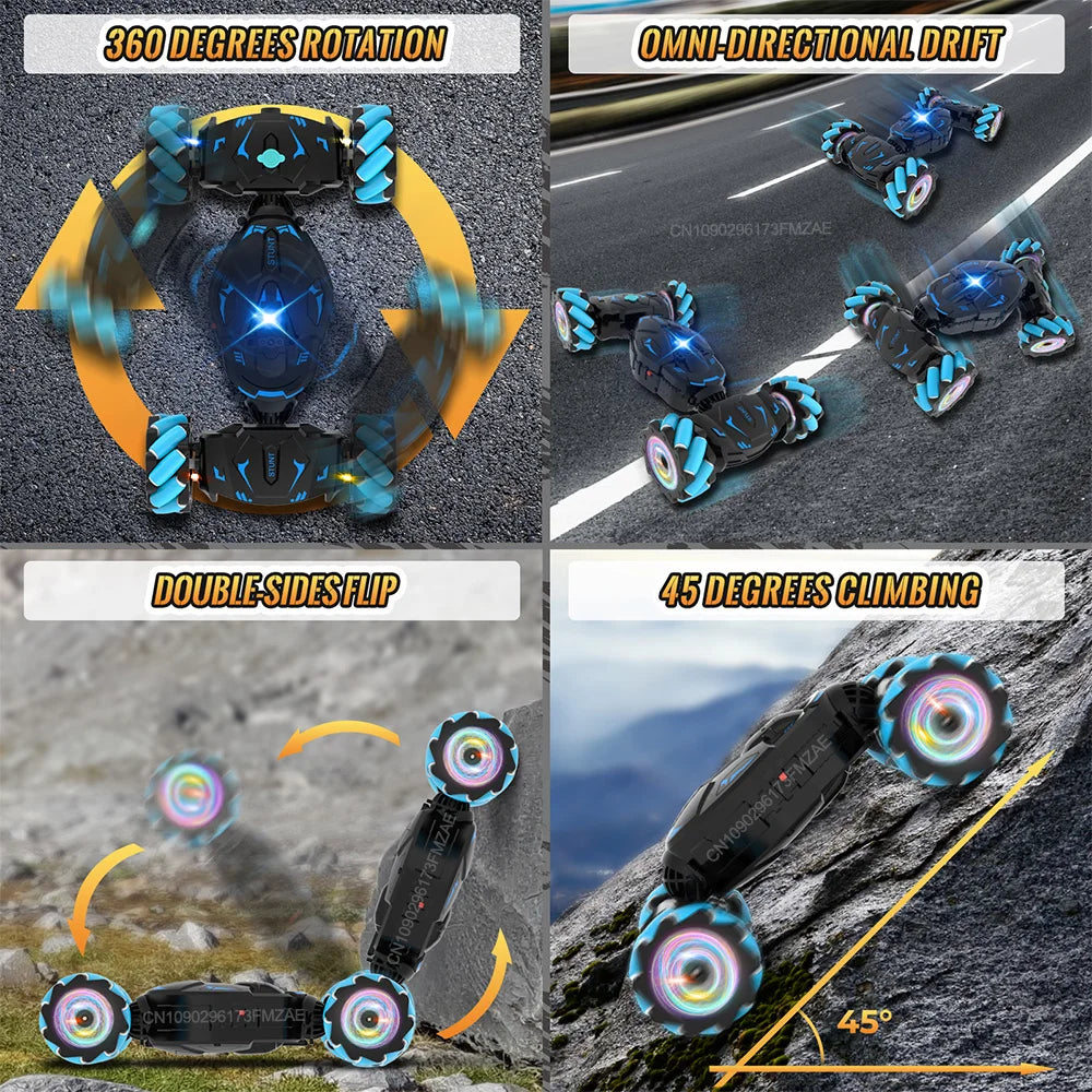 Pristar Gesture Sensing Stunt RC Car 4WD Remote Control Toy