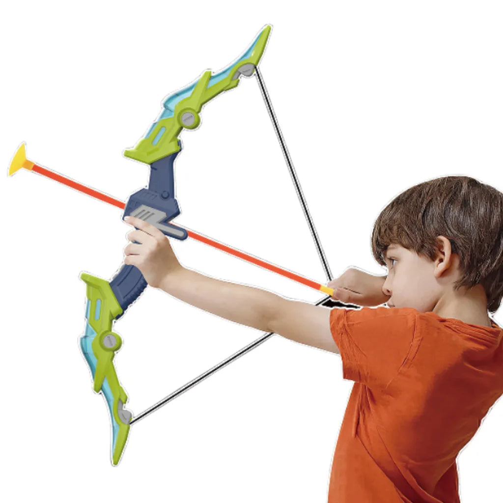 CONUSEACN Light Up Bow And Arrow Set Outdoor Standing Target