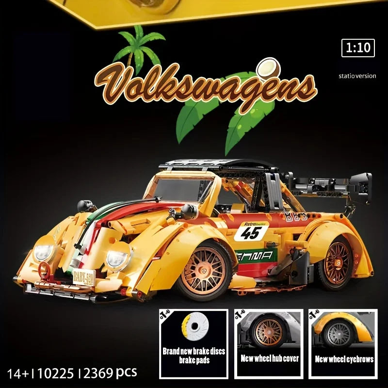 Hign Concerned Chemical Lego Compatible Racing Build Set