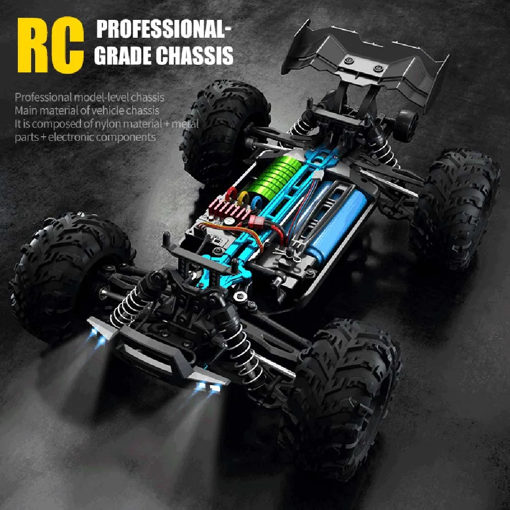 Teeggi 16101 Pro RC Car 4WD LED Drift UltraSpeed Terrain