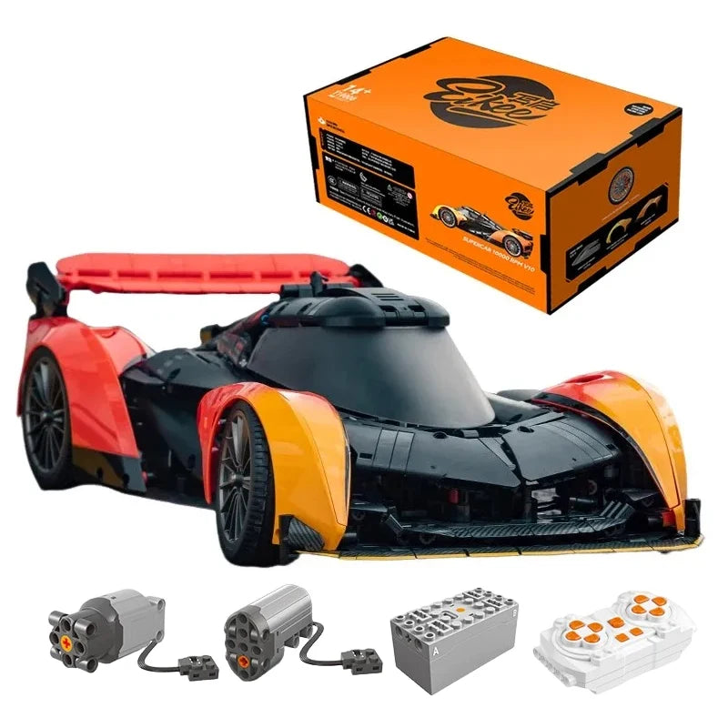 Concept Sports Car Building Blocks 2135 Piece Set Gifts