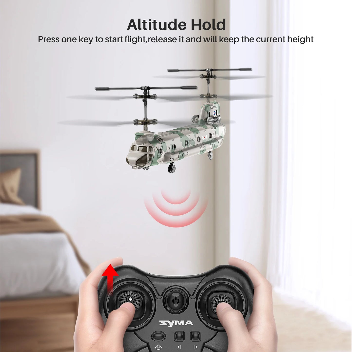 SYMA Q21 Remote Control Helicopter With Altitude Hold