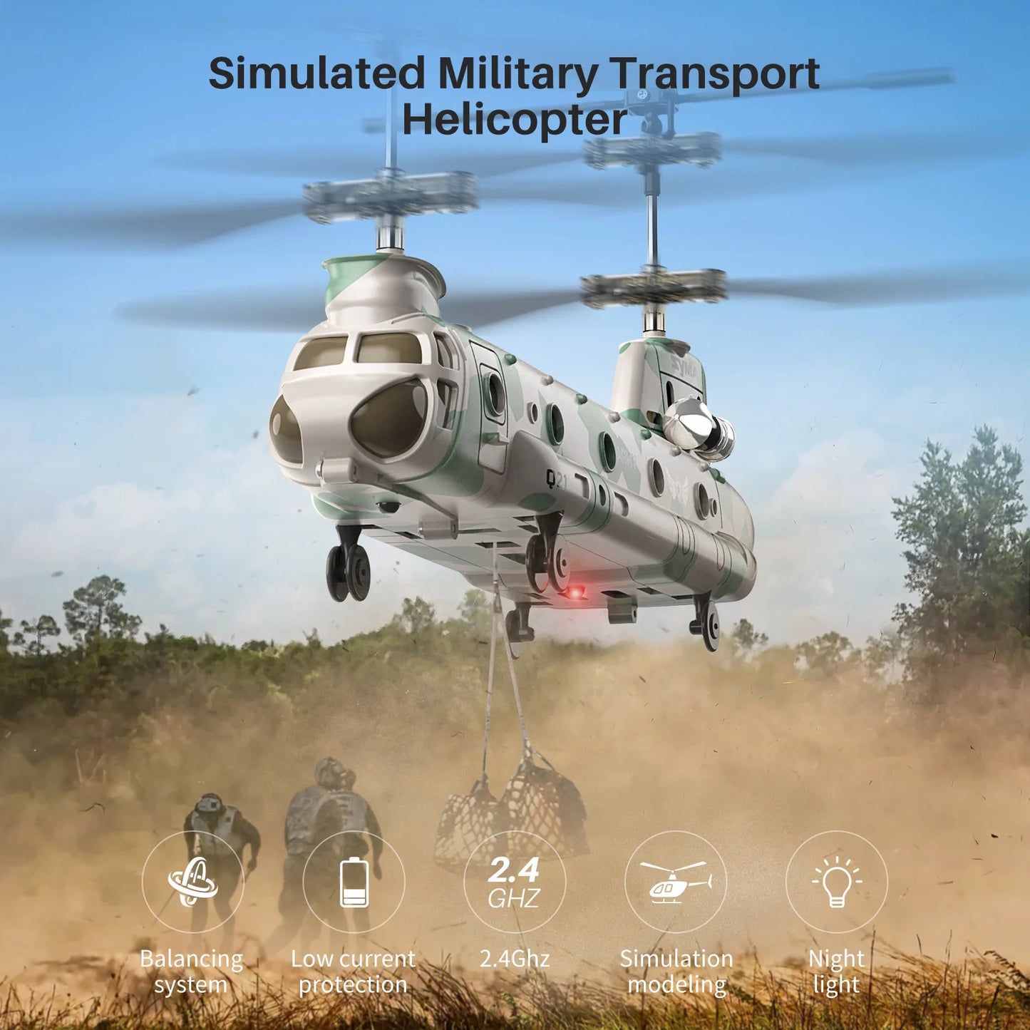 SYMA Q21 Remote Control Helicopter With Altitude Hold