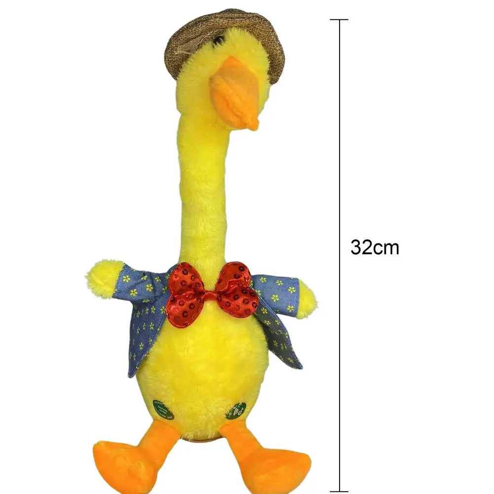 Dancing Talking Duck Toy With 120 Songs Plush Educational