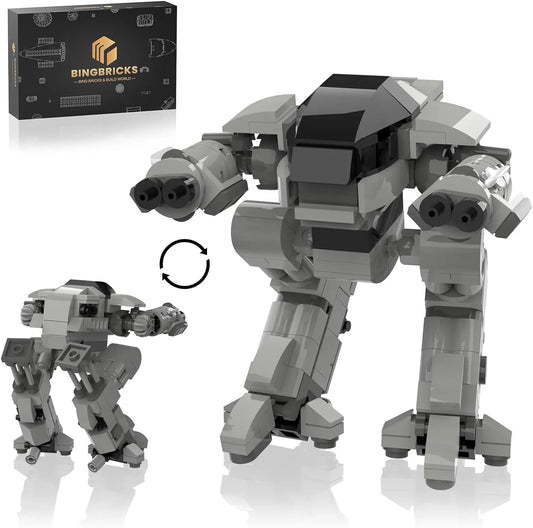 ED209 Warrior Robot Mecha Building Blocks Set Enforcement