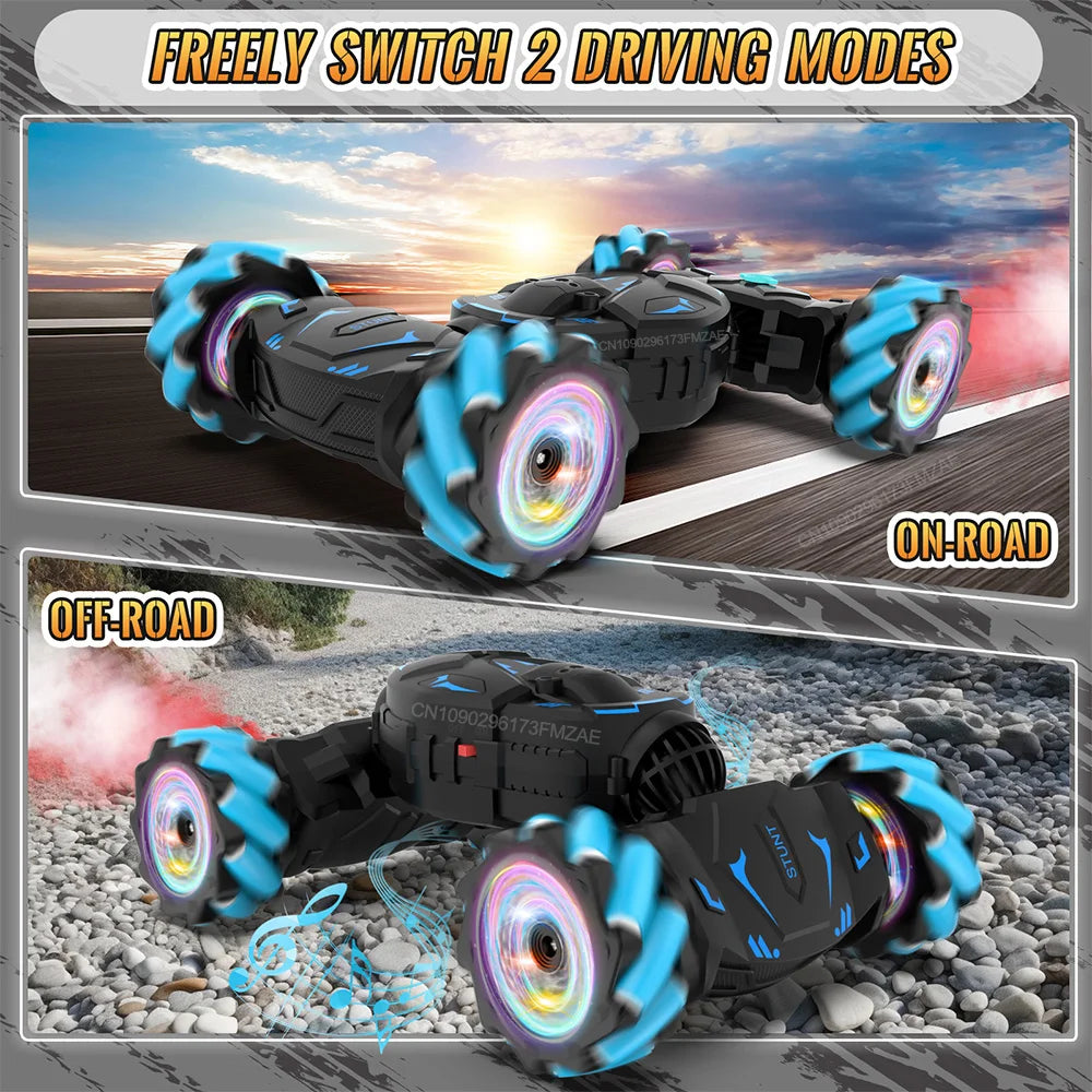 Pristar Gesture Sensing Stunt RC Car 4WD Remote Control Toy