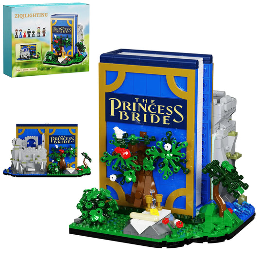 BuildMoc Princess Story Book Building Blocks Set Dream Bride