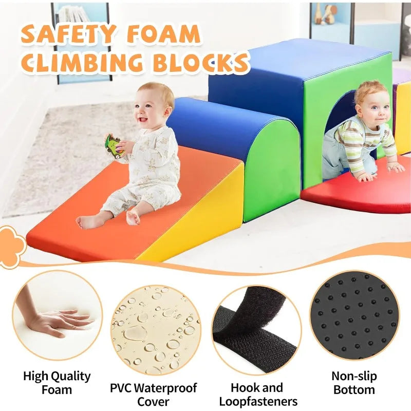 Guangdong Soft Foam Climbing Blocks For Toddlers Indoor Gym