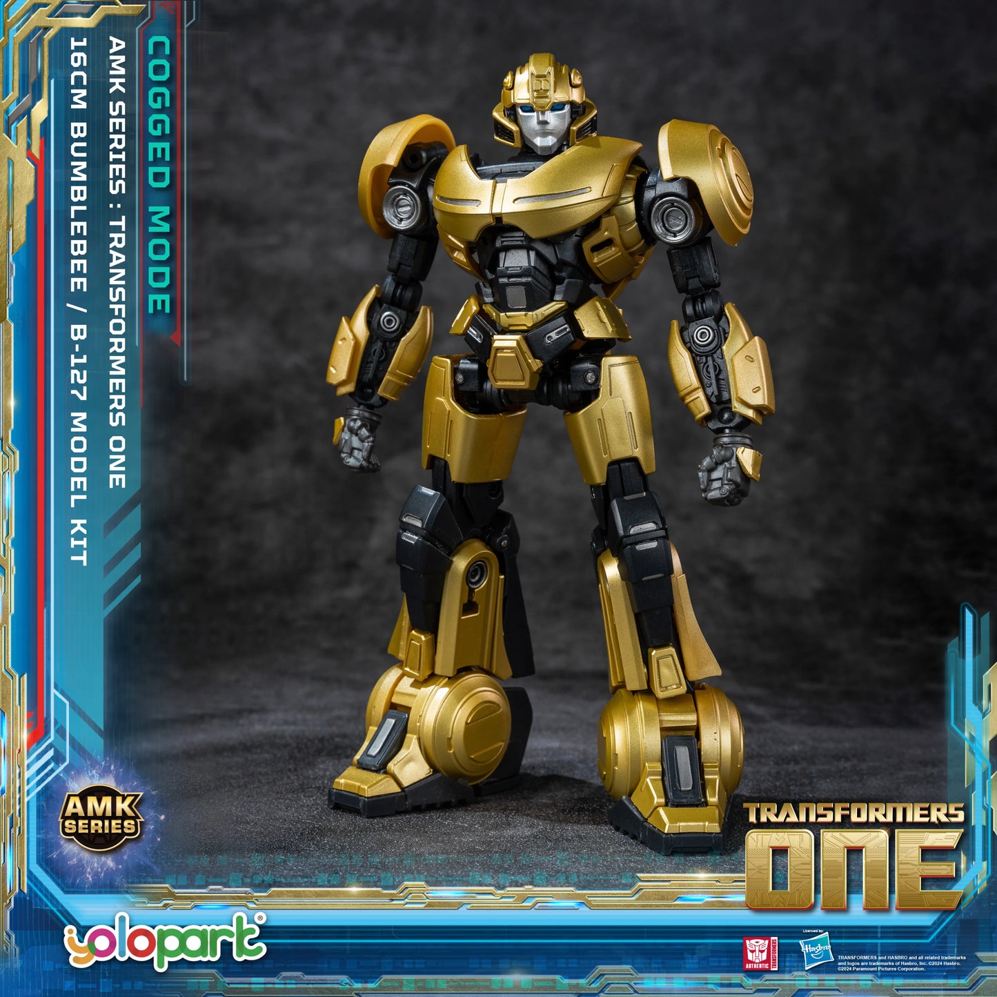 Yolopark Bumblebee Transformers Action Figure Cogged Mode