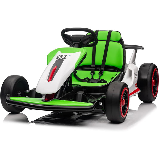 Electronic 24V Kids Go Kart High Speed Drift Dual Motors