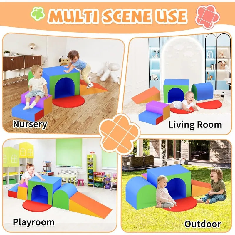 Guangdong Soft Foam Climbing Blocks For Toddlers Indoor Gym