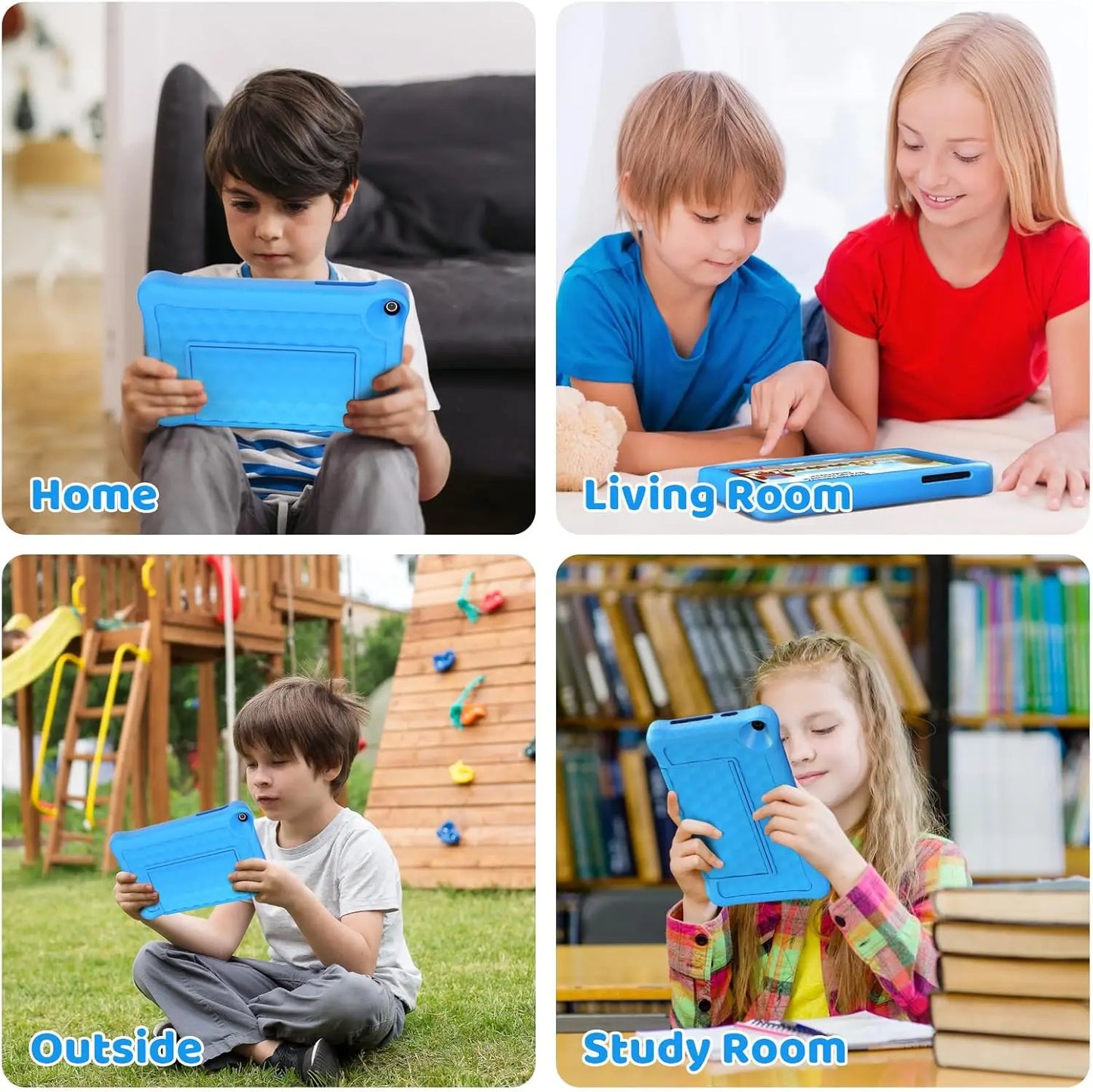 URAOC Kids Tablet Android Dual Camera Parental Control