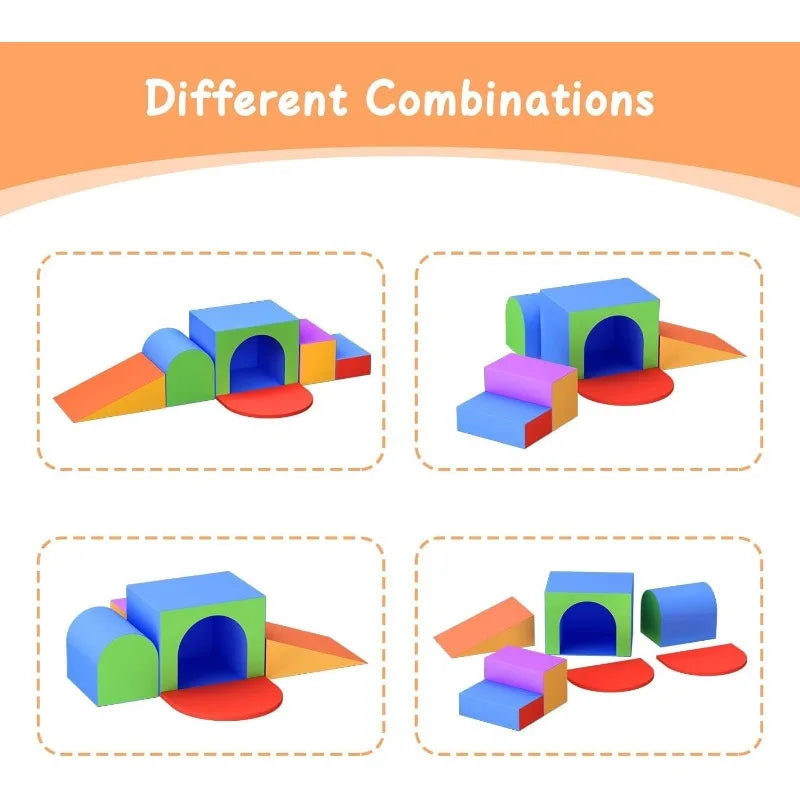 Guangdong Soft Foam Climbing Blocks For Toddlers Indoor Gym