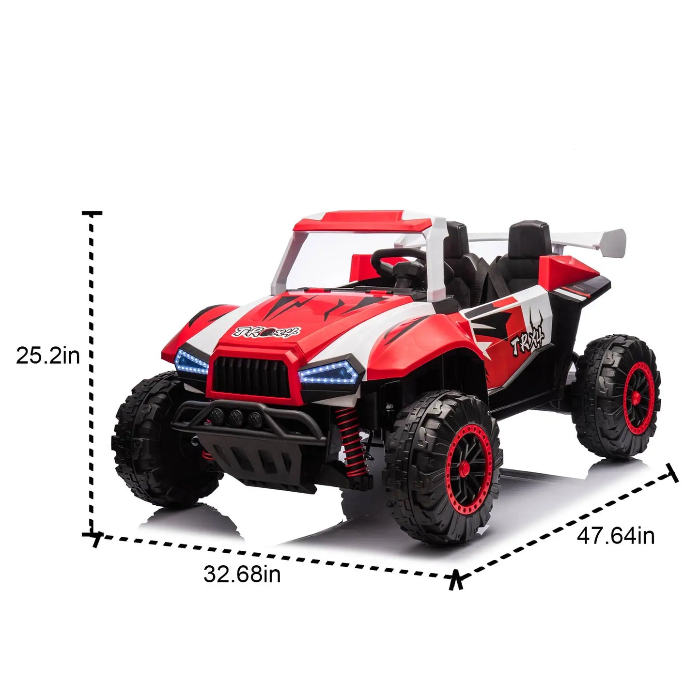 24V Two Seater Kids Ride Electric Car With Parent Control