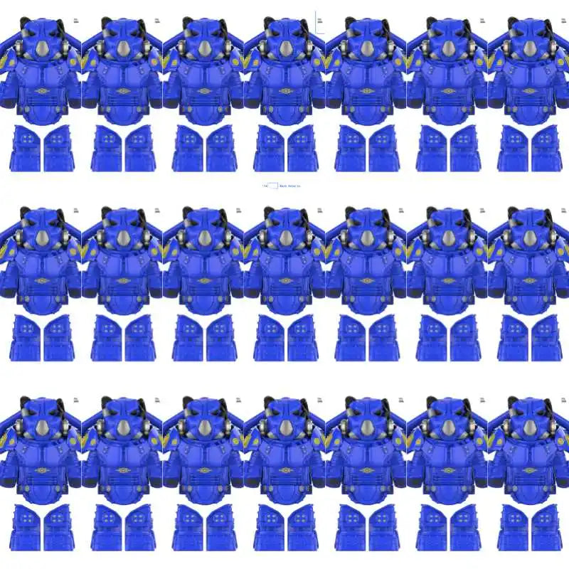 T 51 Mecha Power Armor Building Blocks Soldier Figures