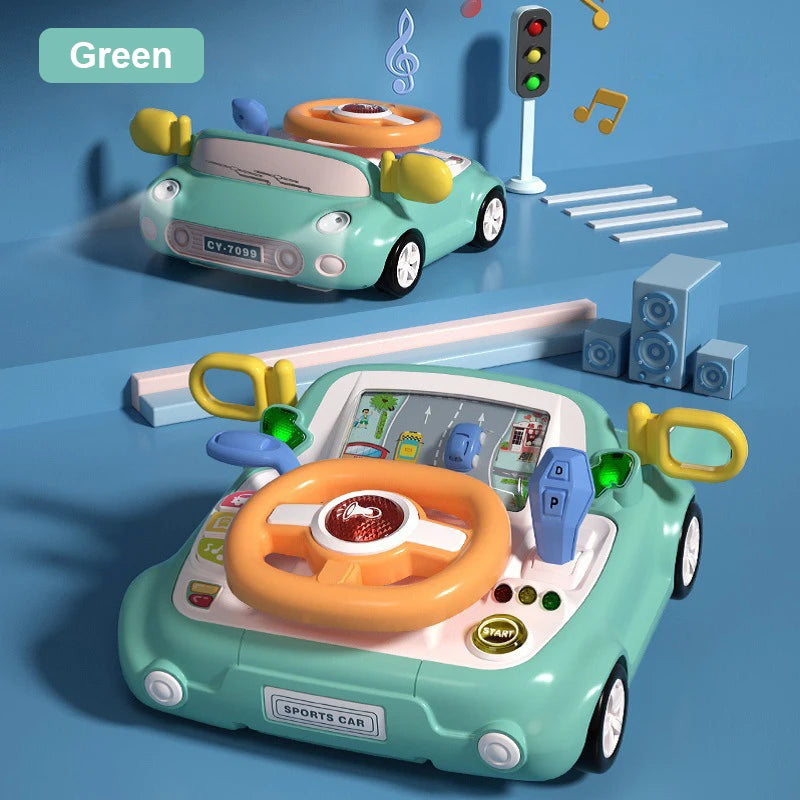 CONUSEA Interactive Musical Steering Wheel Toy
