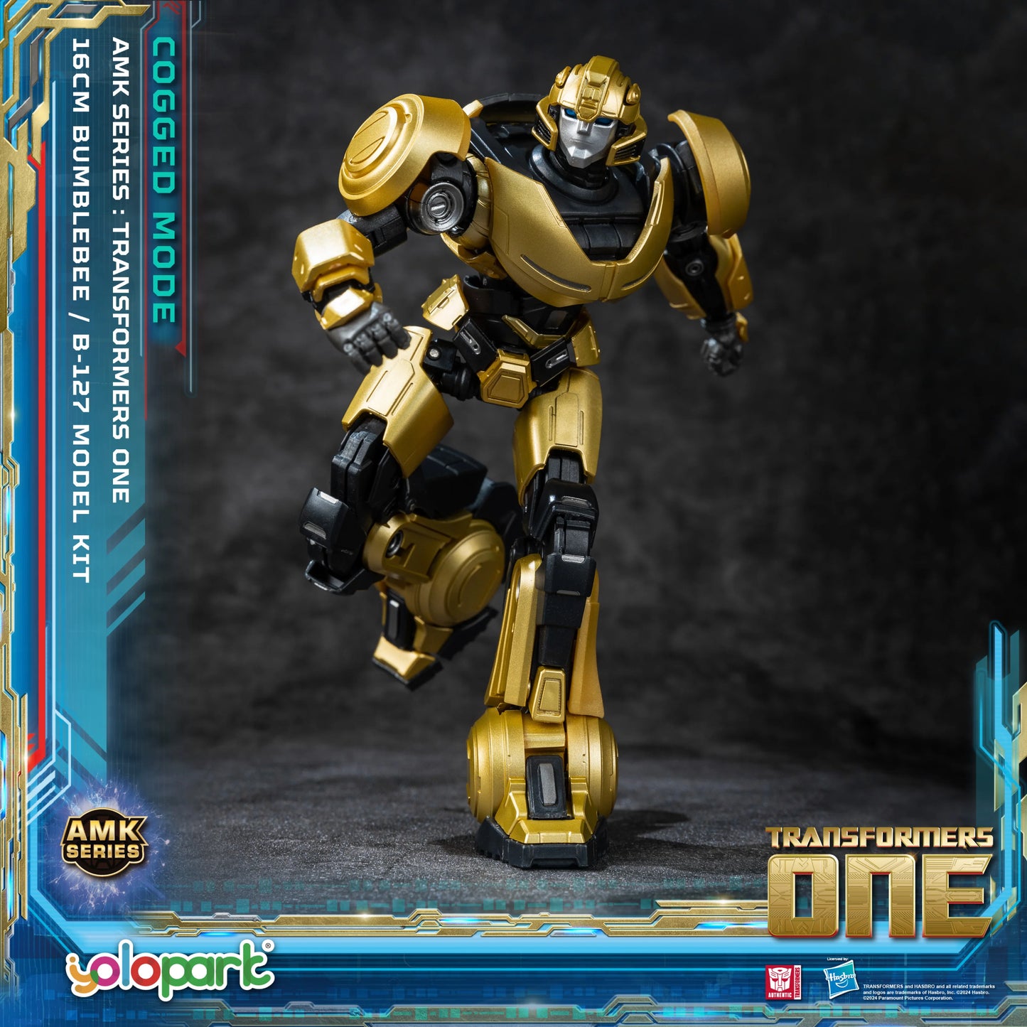 Yolopark Bumblebee Transformers Action Figure Cogged Mode