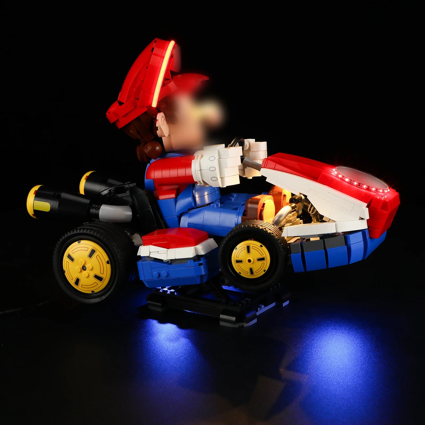 Hignconcerned Chemical Lighting Kit For Lego MarioKart 72037