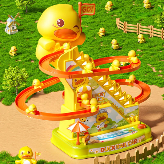 Guangdong CN Duck Climbing Toys Track Roller Coaster Gift