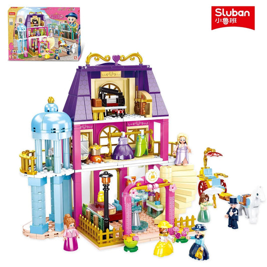 SLUBAN Fashion Department Store Building Blocks Set