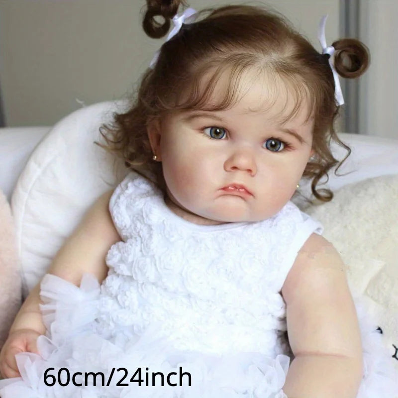 Jiangsu Reborn Doll Lifelike 3D Painted Skin Vinyl Toy