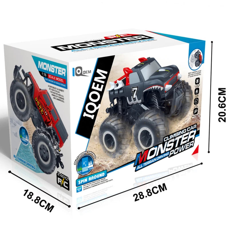 Design Remote Control All Terrain Waterproof Pickup Truck
