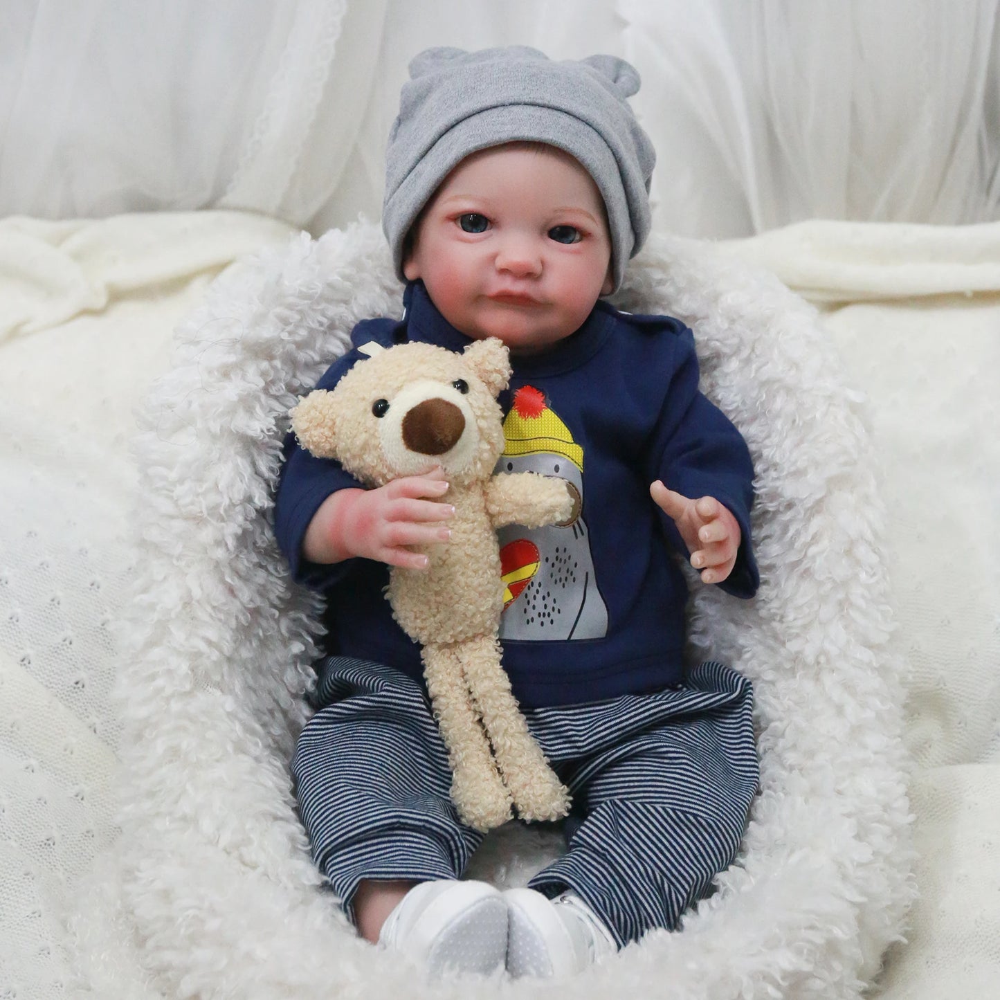 KAYDORACN Realistic Reborn Baby Doll Boy Lifelike Toy