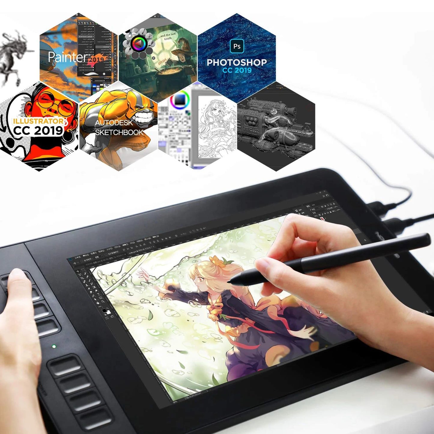 GAOMON PD1161 Graphics Tablet Drawing Display for Artists