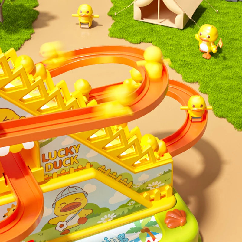 Guangdong CN Duck Climbing Toys Track Roller Coaster Gift