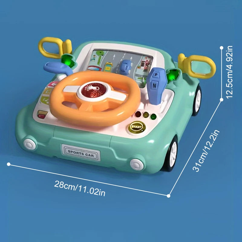 CONUSEA Interactive Musical Steering Wheel Toy