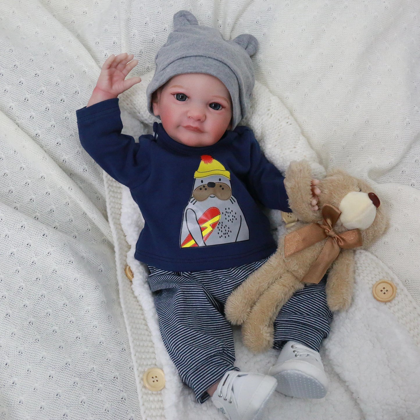 KAYDORACN Realistic Reborn Baby Doll Boy Lifelike Toy