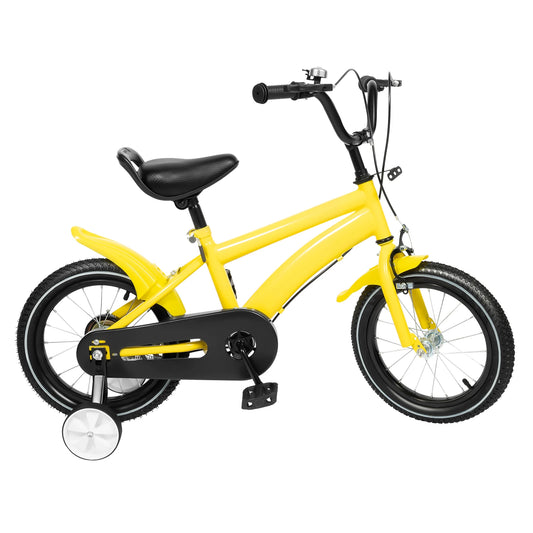 Kids Bike Adjustable Seat Dual Brakes Training Wheels 2 4