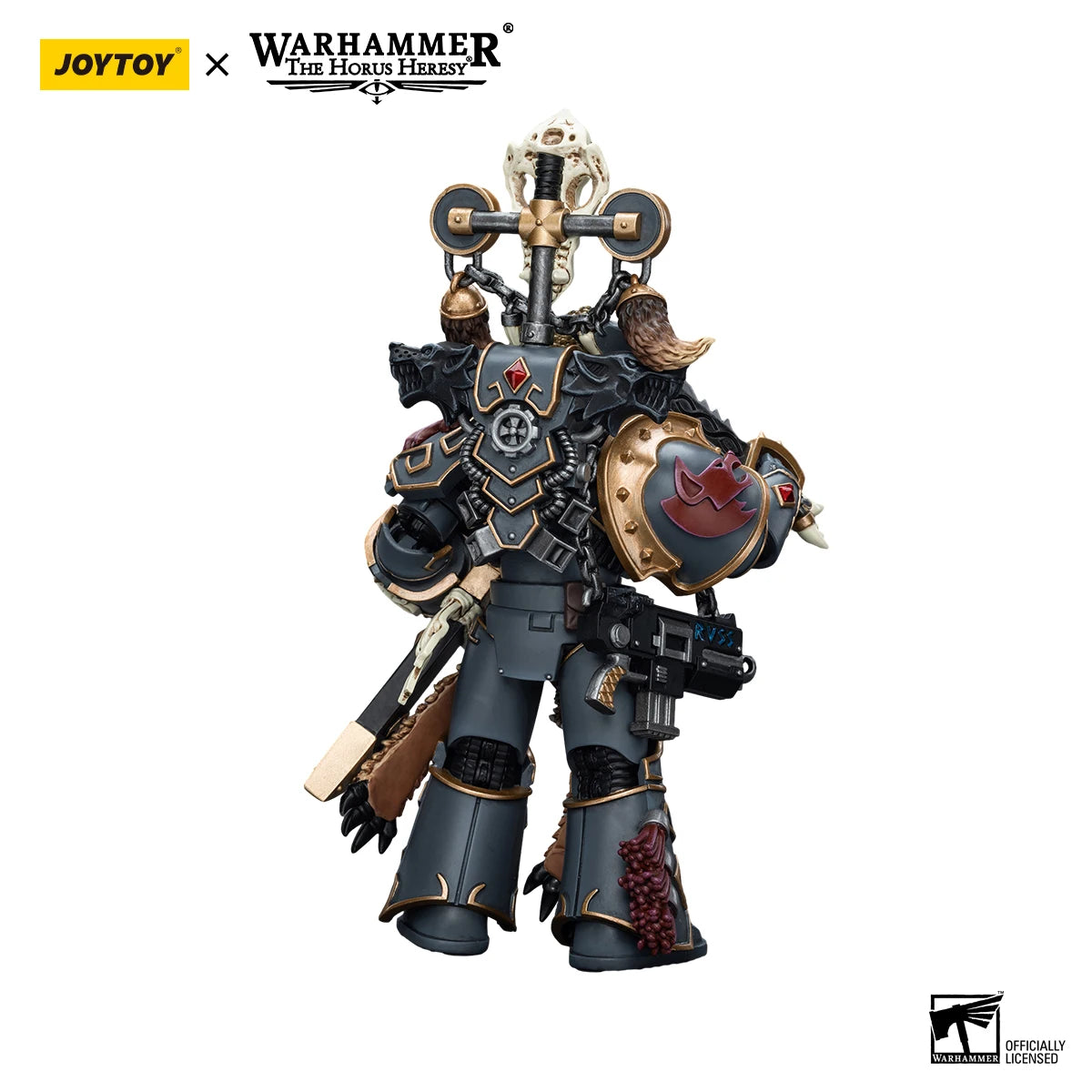 Joy Toy Warhammer Space Wolves Geigor Fell Hand Figure