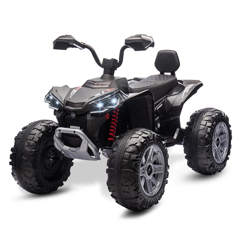 Mukidy 24V Kids Electric Vehicle Four Wheeler Ride Toy Car