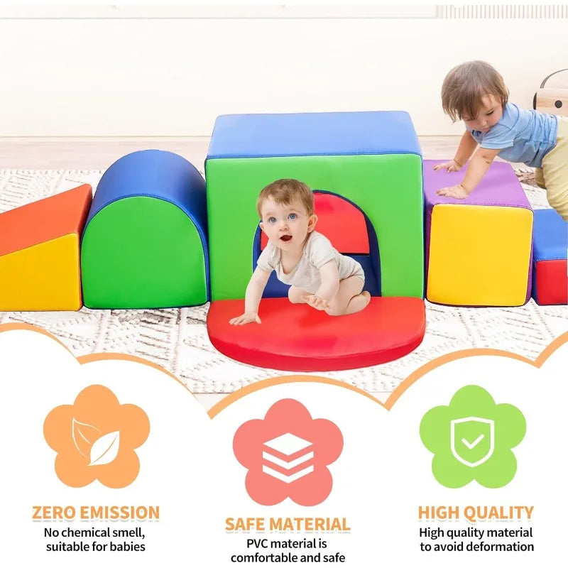 Guangdong Soft Foam Climbing Blocks For Toddlers Indoor Gym