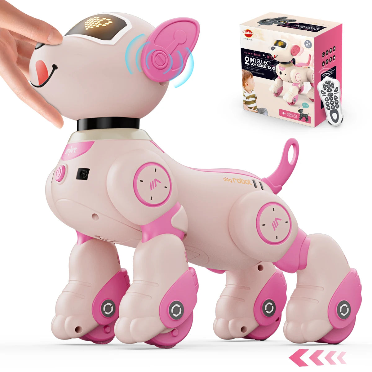 VATOS Robot Dog Toy Remote Control With Voice Commands