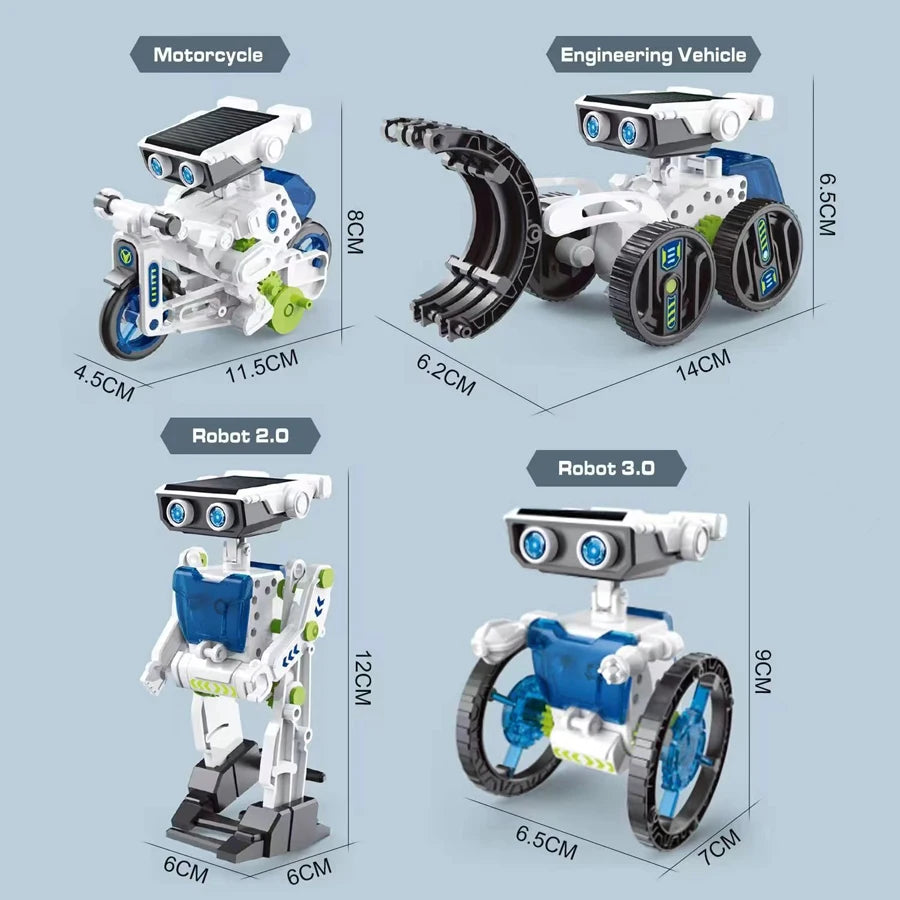 Conusea 12 in 1 Solar Robot Kit Educational STEM Toy