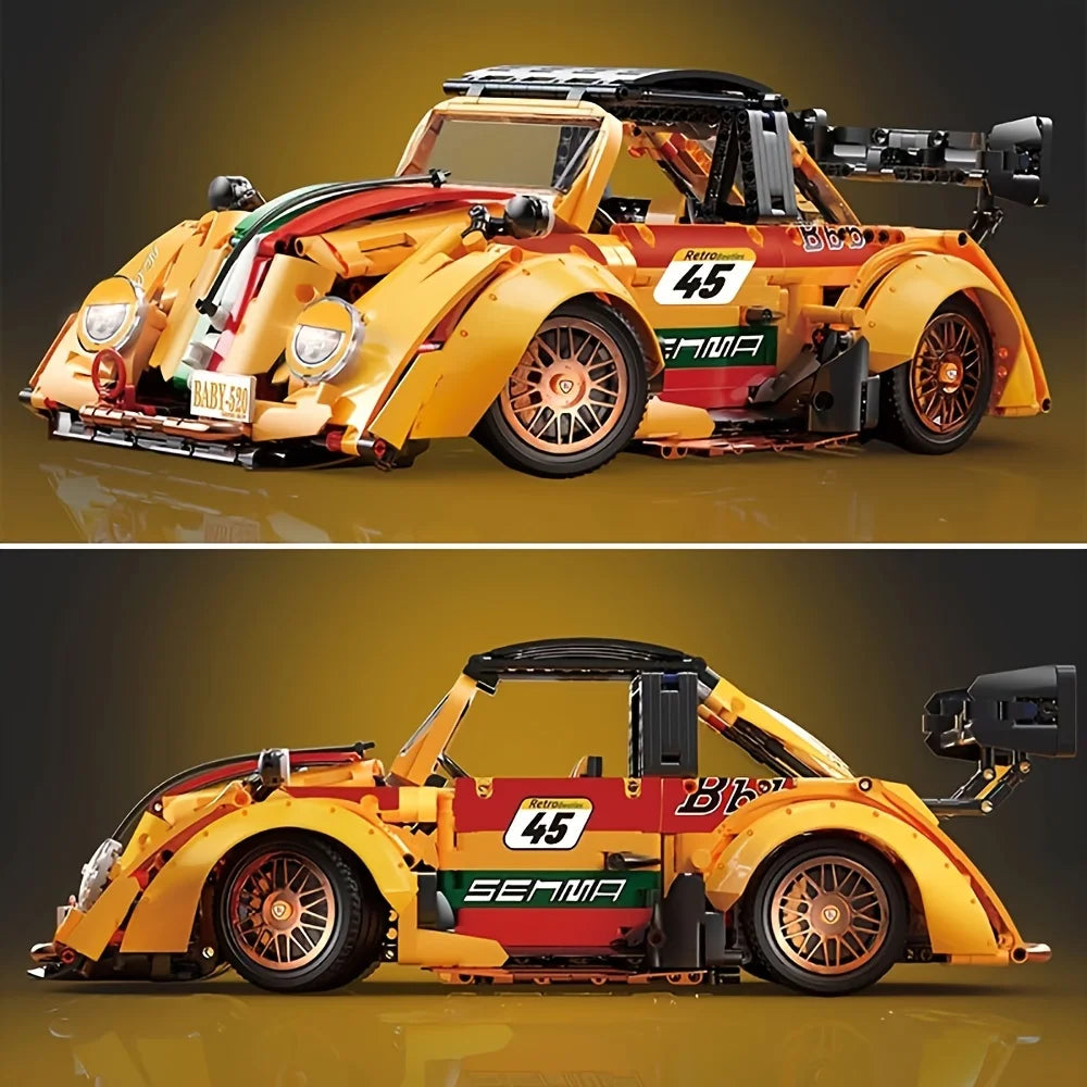 Hign Concerned Chemical Lego Compatible Racing Build Set