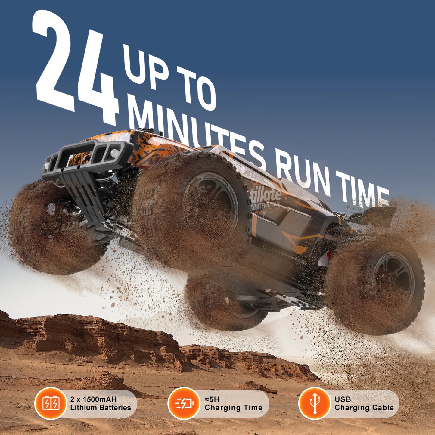 SucceBuy 50 Kmh 1to10 RC Car 4WD AllTerrain Off Road